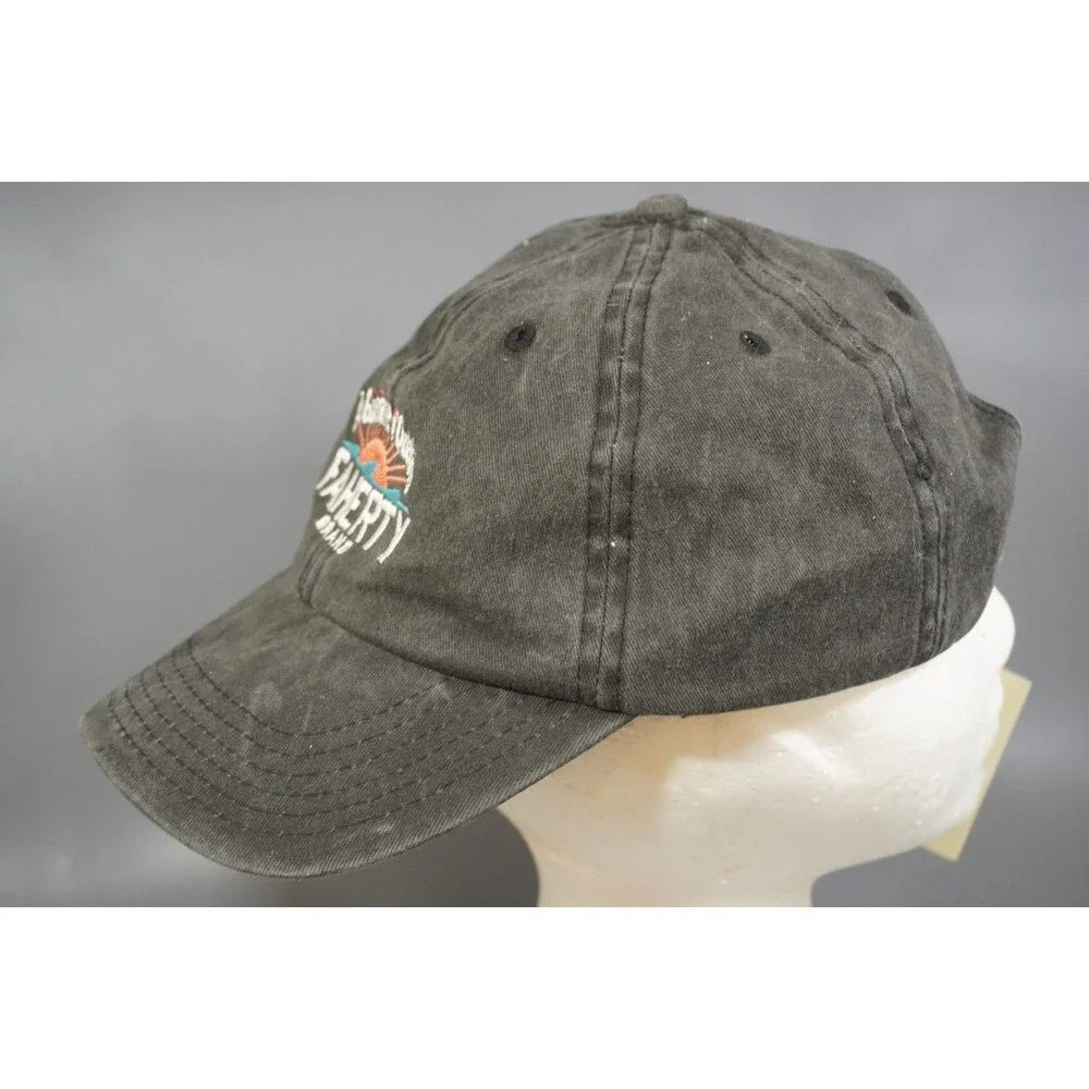 FAHERTY Men’s Cotton Twill Baseball Hat Graphite Gray Adjustable Strap NWT New